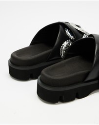 Sol Sana - Concho Footbed Sandals