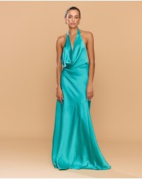 CATHERINE FERRARO - Phoebe Cowl Neck Gown