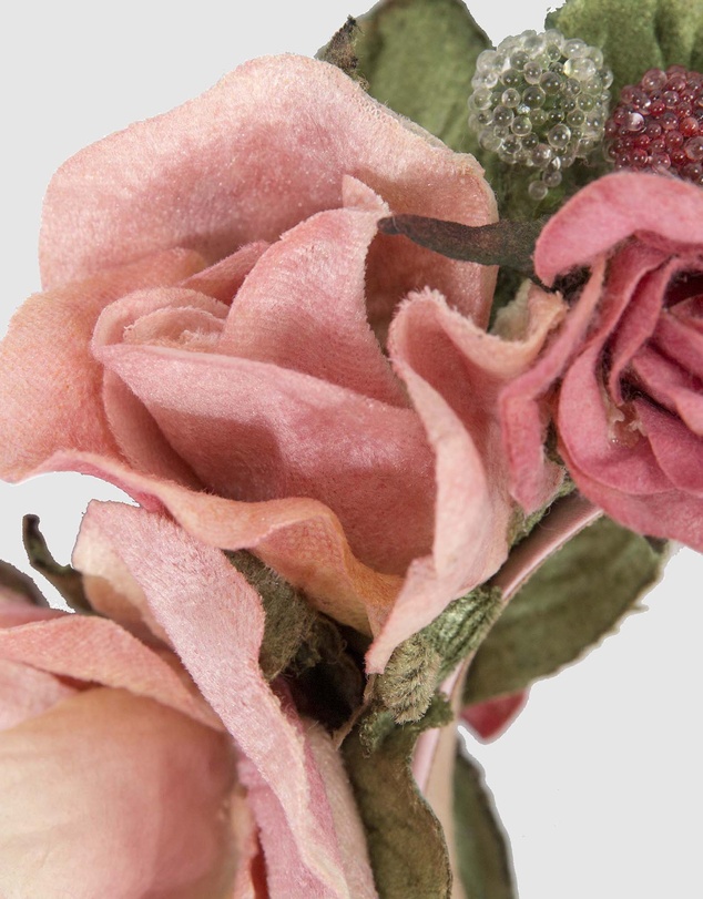 Max Alexander - Pink Vintage Flowers Fascinator Headband