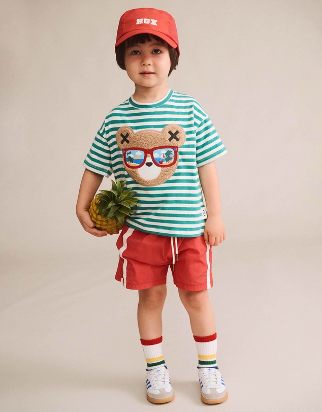 Huxbaby - Vacay Hux Slouchy Tee - Babies-Kids