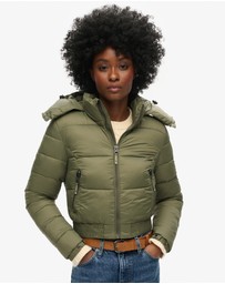 Superdry - Crop Hooded Fuji