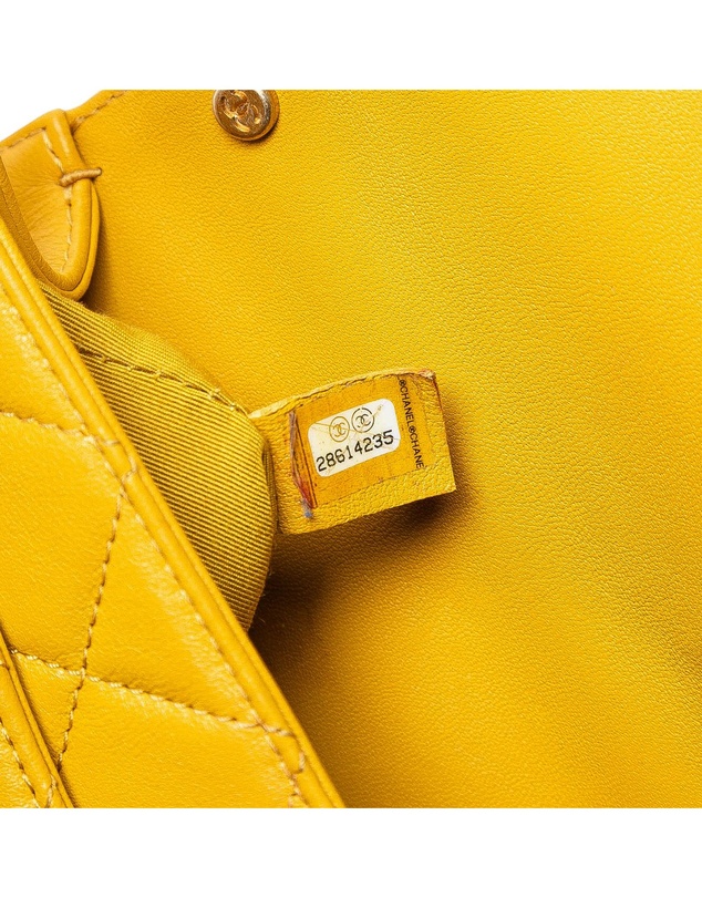 Pre-Loved by Azura Reborn - Pre-Loved Small Quilted Lambskin Chain Infinity Top Handle Bag