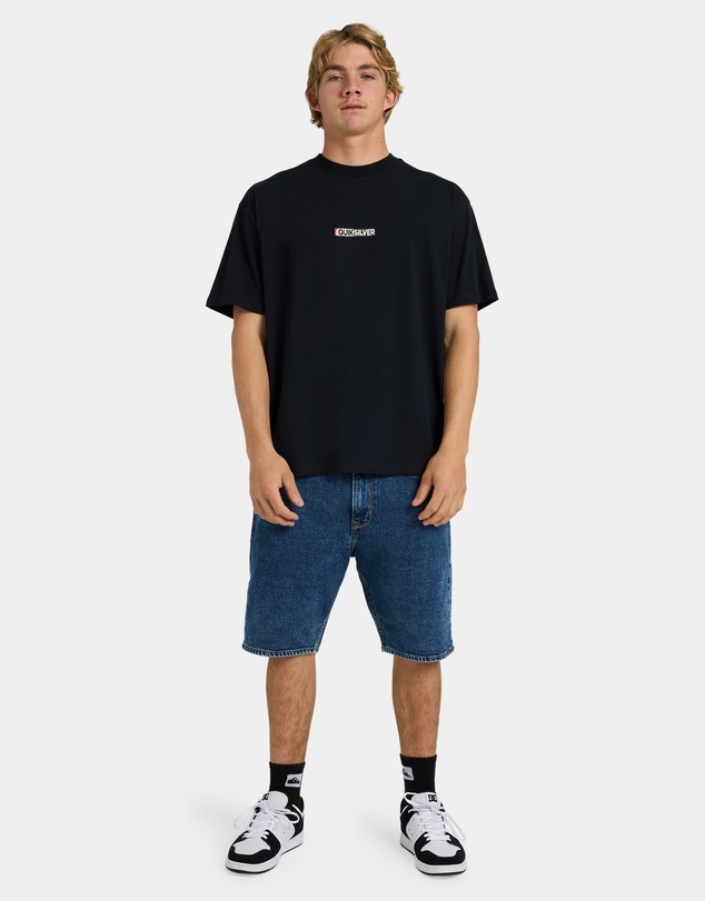 Quiksilver - Mens Sticker Oversized T-Shirt