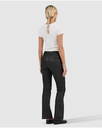 Rolla's - Eastcoast Flare Jean - Espresso Cord