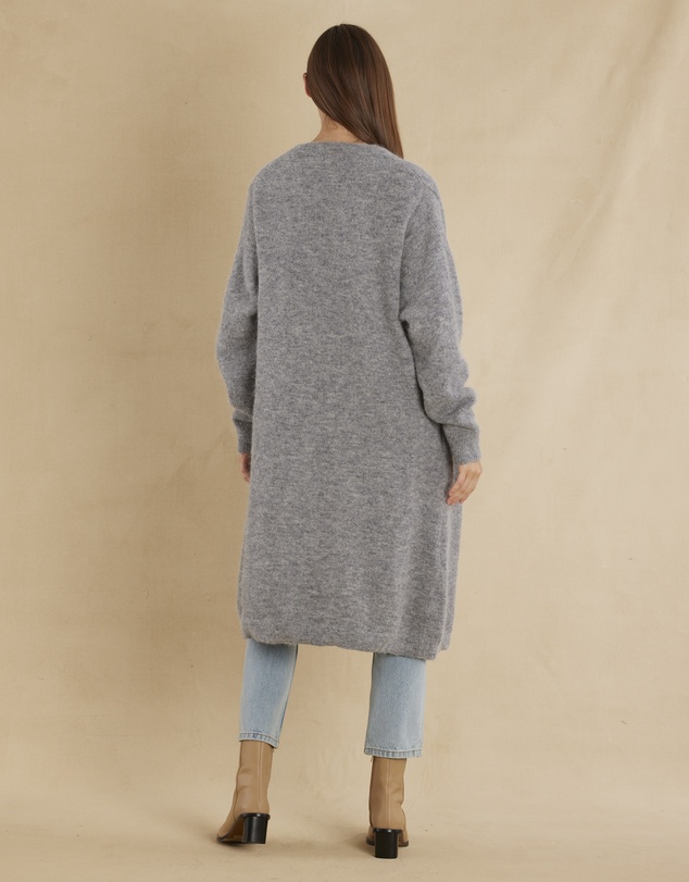 Amelius - Thea Long Alpaca Cardigan
