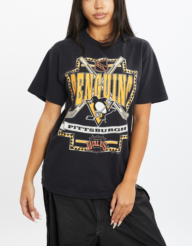 Vintage by The Real Deal - Pre Loved - 1991 NHL Pittsburgh Penguins Tee