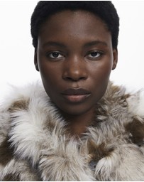 Desigual - Denim Faux Fur Vest