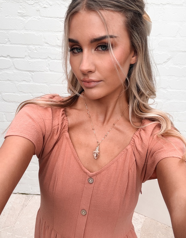 Esther & Co - Celie Dress - Rust