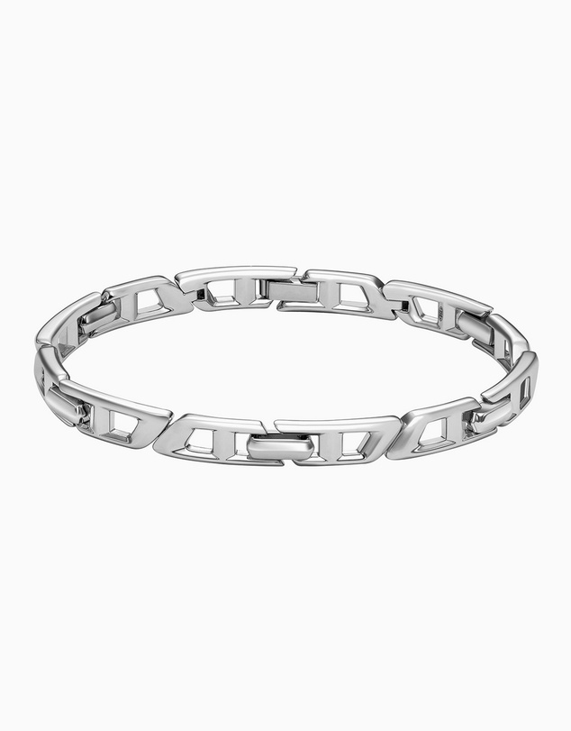 Diesel - Icon Silver Tone Bracelet