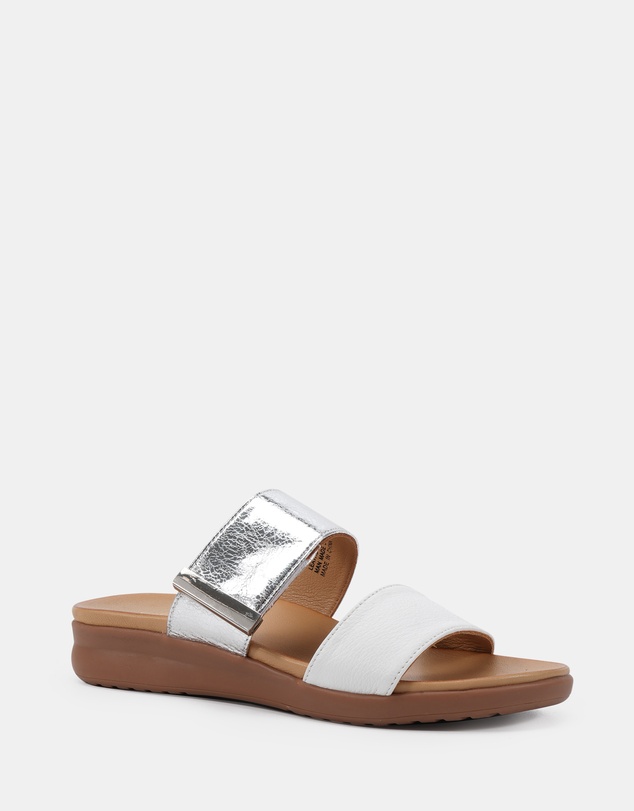 Clarks - Suze White/Silver