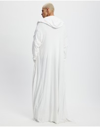 Surrounded By Ghosts - The Polyhalite Long Hooded Rib Cardigan