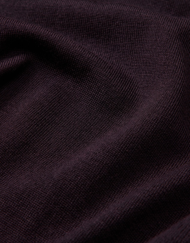 Calibre - Merino Wool Polo Currant