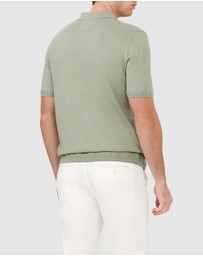 Van Heusen - Cotton Silk Knitted Polo