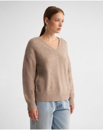 Oxford - Bridgette Alpaca Blend V-Neck