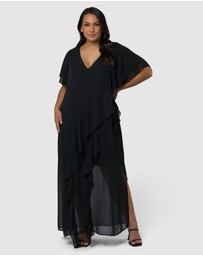 Sunday In The City - Forbidden Feline Maxi Dress