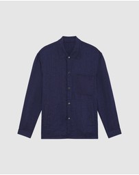 Frescobol Carioca - Diego Cotton/Linen Coach Jacket