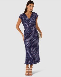 SACHA DRAKE - Fleur De Ly Midi Dress