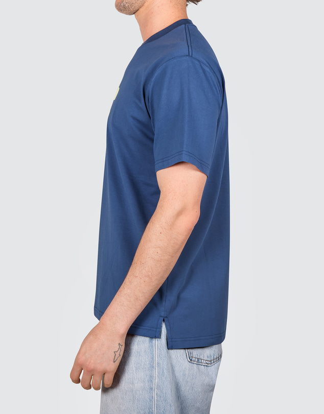 Skwosh - Yeah Nah Men's Slang Tee in Navy