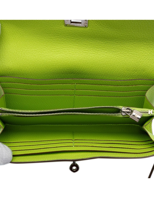Pre-Loved by Azura Reborn - Pre-Loved Chevre Mysore Kelly Longue Wallet