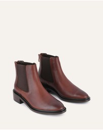 Jo Mercer - Melrose Flat Ankle Boots