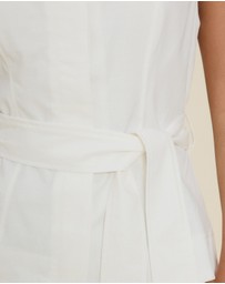 The Fated - Karla Vest with Tie
