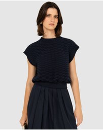 SACHA DRAKE - Bubble Knit Top