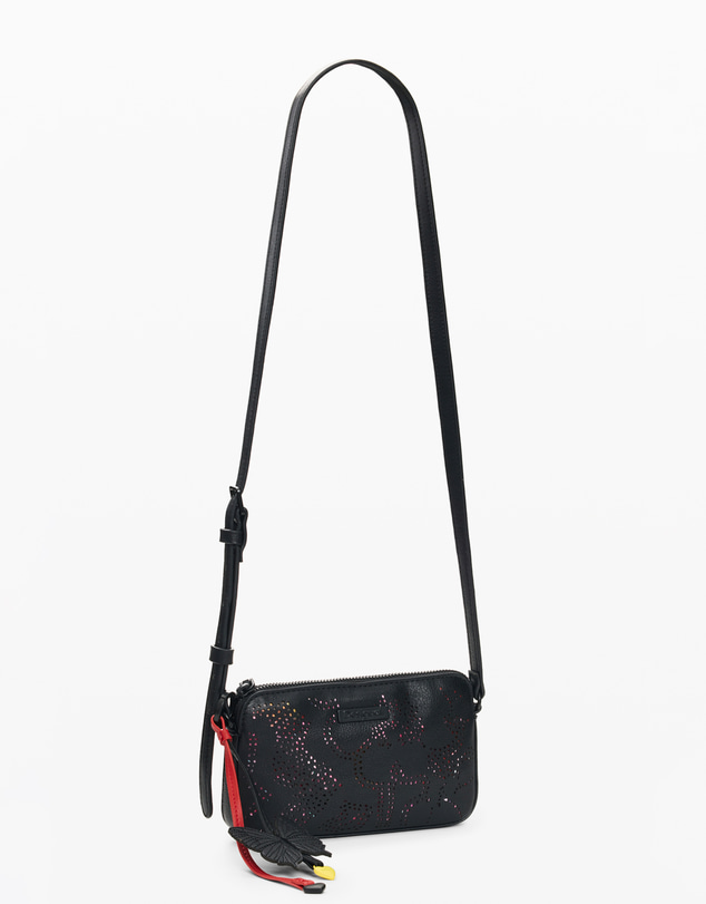 Desigual - Large crossbody wallet charm