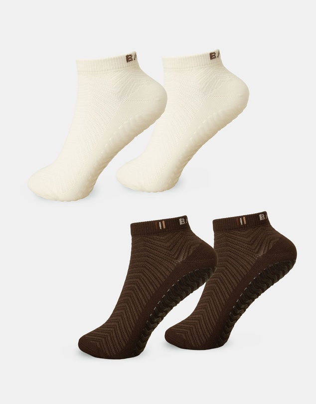 BAHE - Studio Grippy Ankle Socks 2 Pack