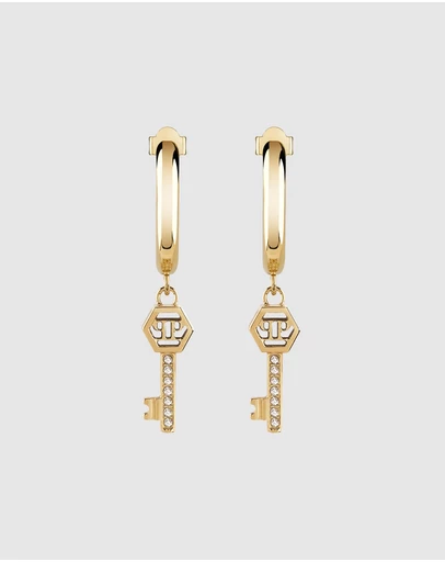 Philipp Plein - Plein Valentine Gold-Tone Earrings