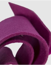 Max Alexander - Felt Fuchsia Bow Fascinator