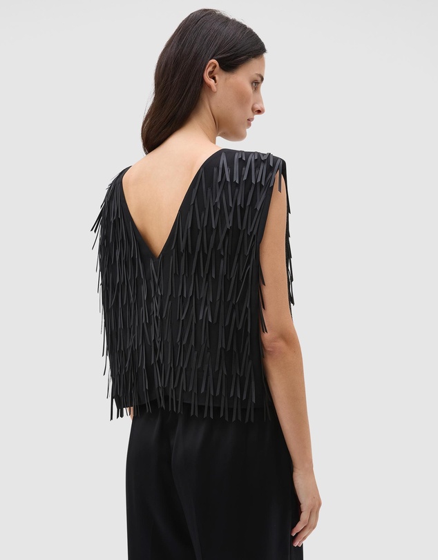Oroton - Ribbon Detail Top