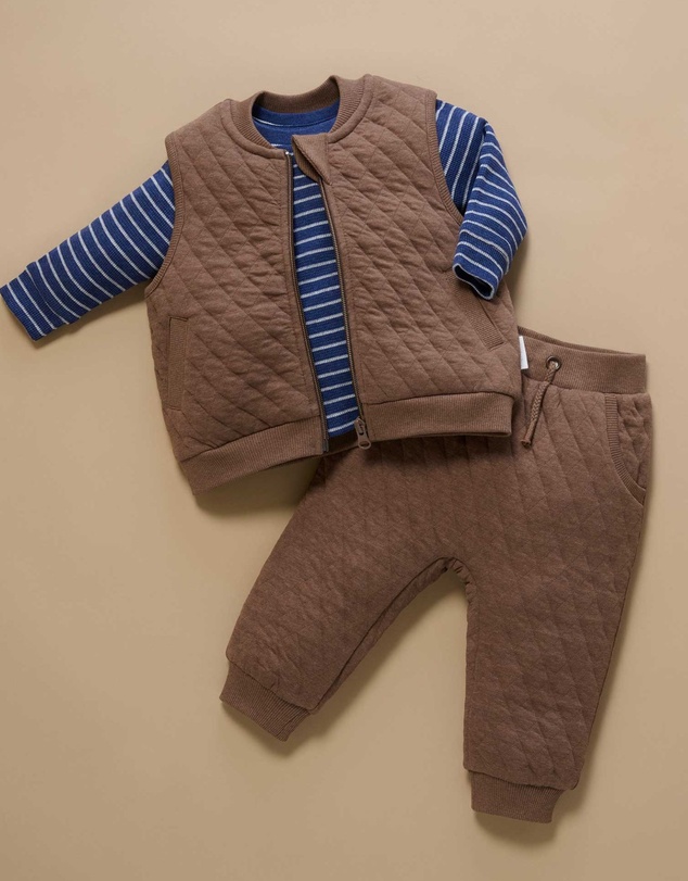 Purebaby - Waffle Top -Kids-Babies