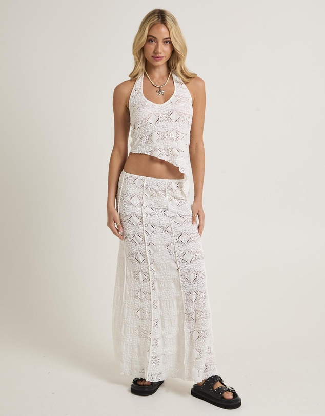 Subtitled - Amore Asymetric Textured Top