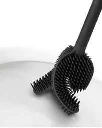 Joseph Joseph - Flex™ 360 Advanced Toilet Brush with Matt Black Finish