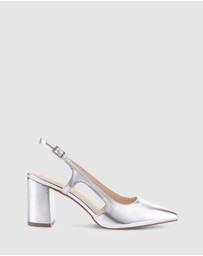 Verali - Enrique Sling Back Block Heels