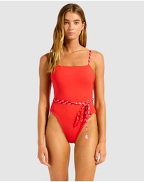 Seafolly - Sorrento Reversible Squareneck Onepiece