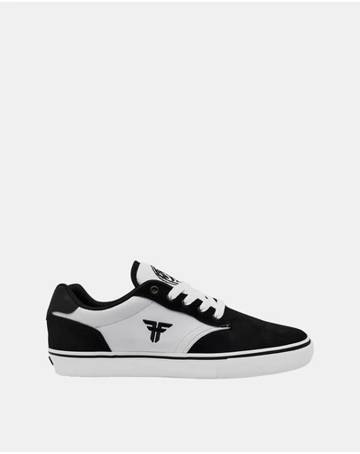 Fallen Footwear - Fallen Footwear Impact Foam The Goat Suede Men Shoes White/Black