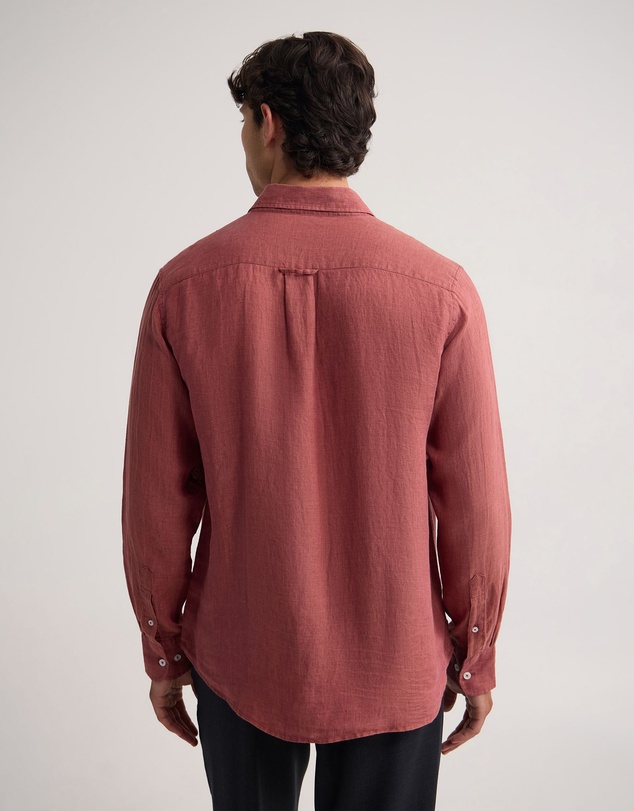 Oxford - Cooper Ls Delave Linen Shirt