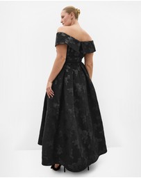 City Chic - High Status Off Shoulder Maxi Dress
