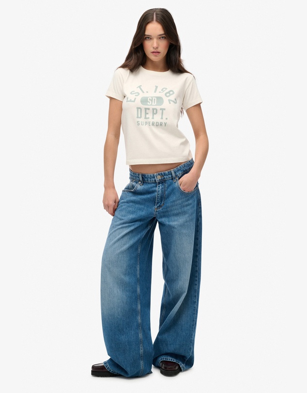 Superdry - Athletic Graphic Fitted Slim Fit Tee