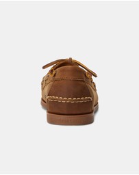 Polo Ralph Lauren - Merton Leather Boat Shoes - Men's