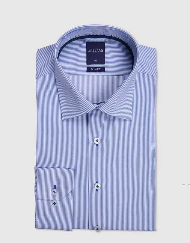 Abelard - Bamboo Blend Bengal Stripe Slim Fit Shirt