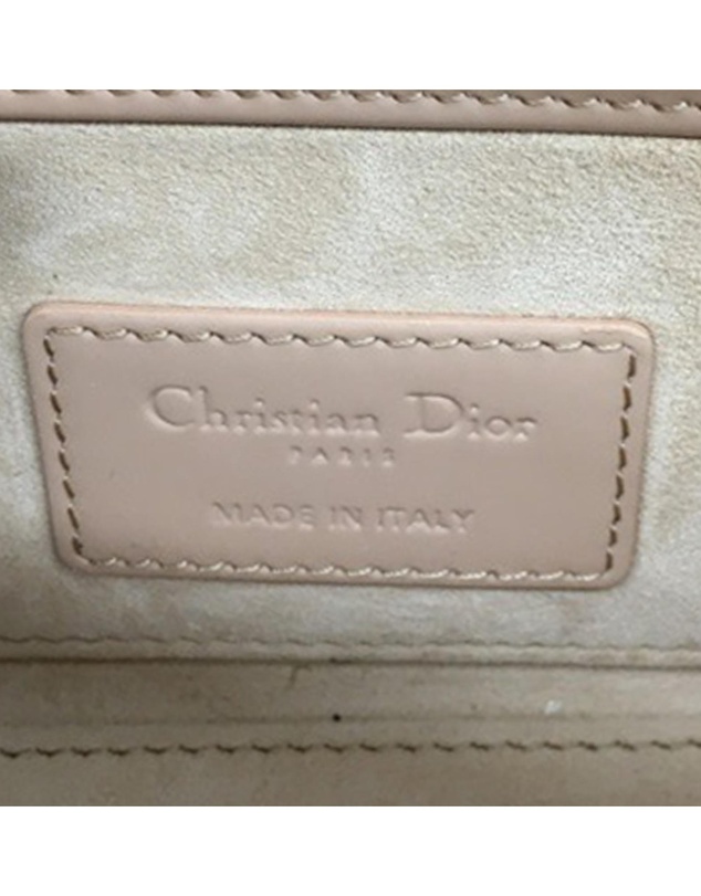 Pre-Loved by Azura Reborn - Pre-Loved Dior Lady Dior Small Patent Leather Satchel Bag