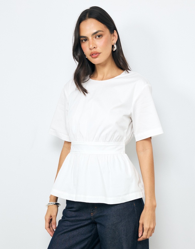 AERE - Piper Voluminous Sleeve Top