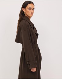 Calli - Karise Relaxed Trench Coat