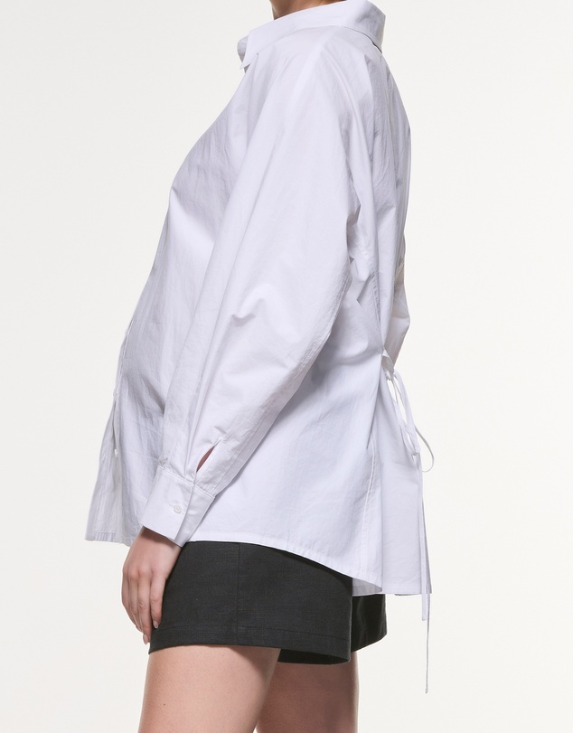 Soon Maternity - Ella Back Tie Cotton Shirt