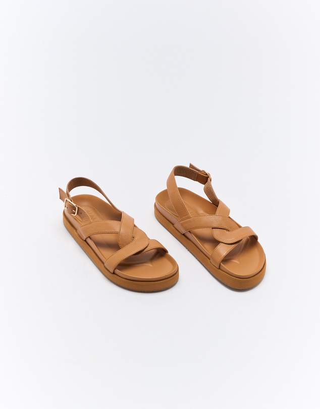 Walnut Melbourne - Murphy Leather Sandal