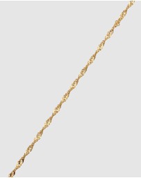 Elli Jewelry - Necklace Women Sun Zirconia White 925 Sterling Silver Gold Plated