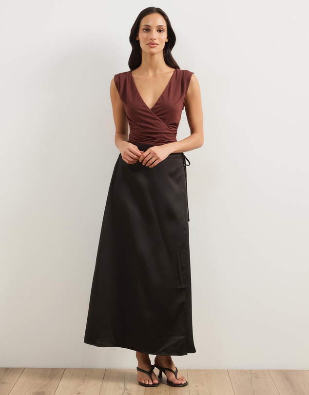 Atmos&Here - Luna Cross Over Off Shoulder Top