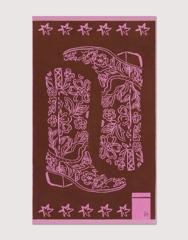 The Somewhere Co - Nobody's Darlin Premium Cotton Beach Towel